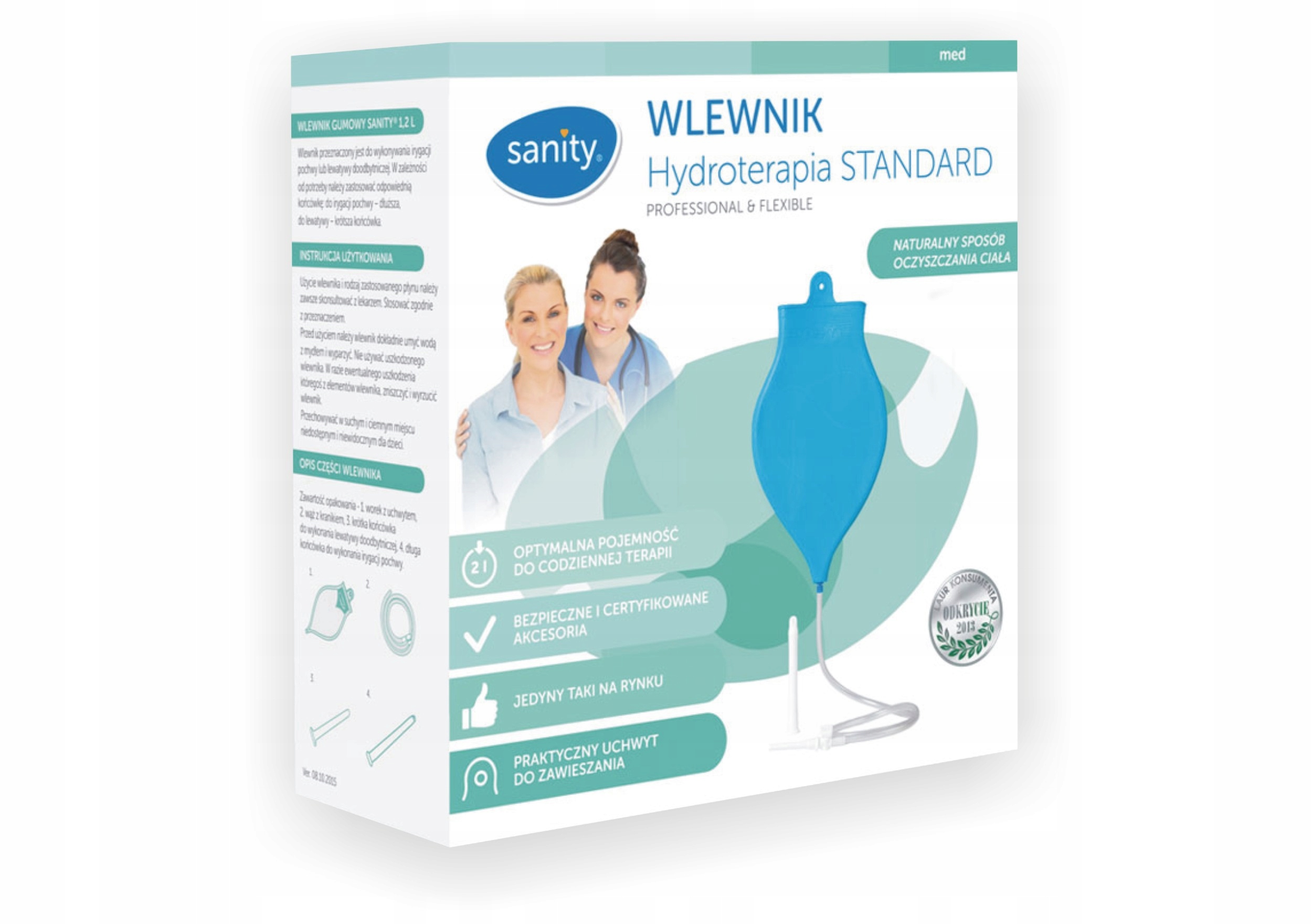 

Wlewnik 2L Sanity Lewatywa irygacja pochwy Apteka