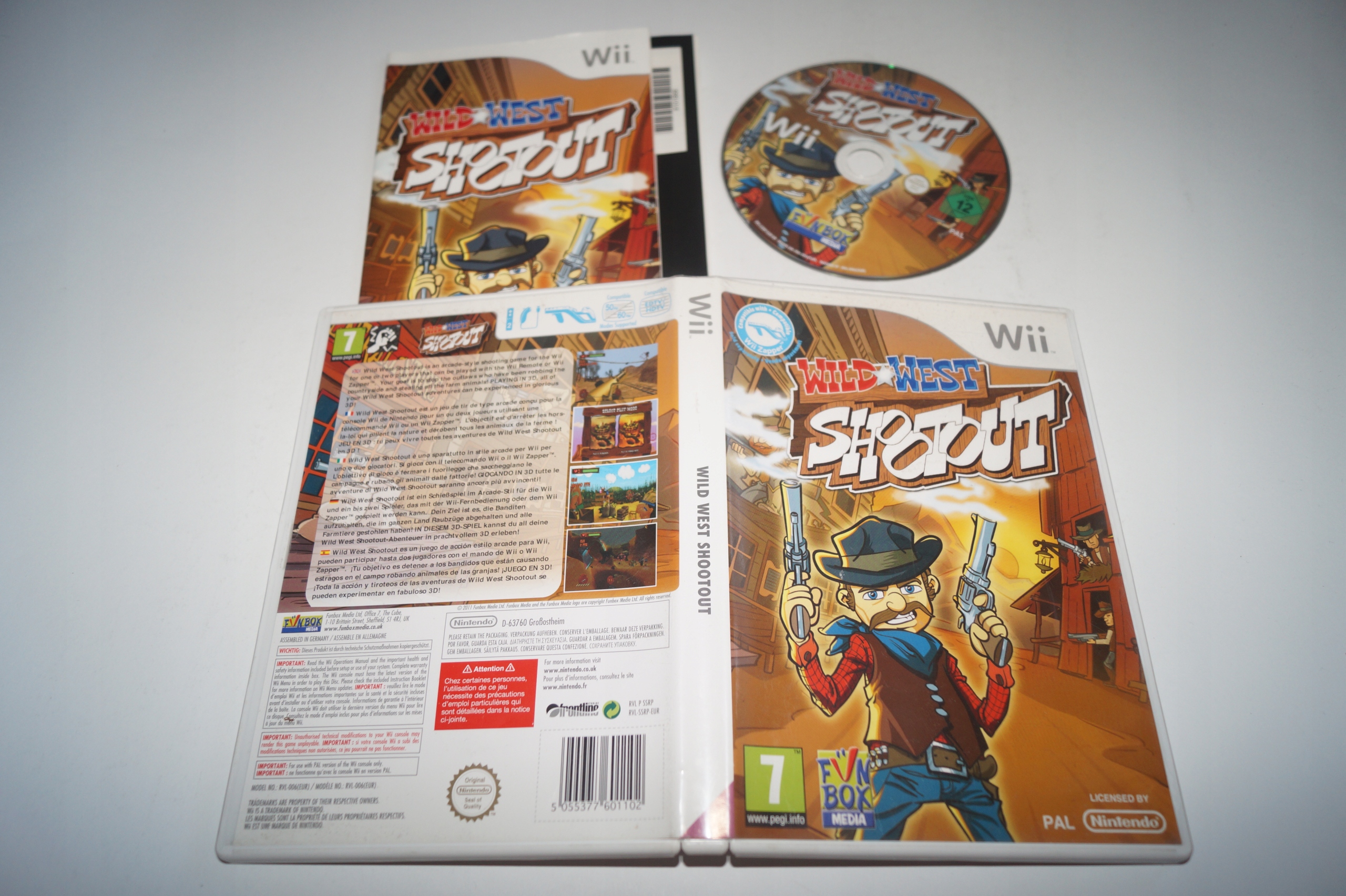 Wild West Shootout Wii Producent .dat