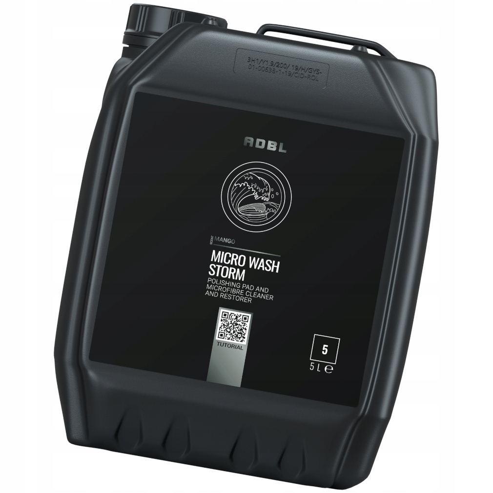 Adbl Micro Wash Storm 5L Do Prania Mikrofibr i Czyszczenia Padów Polerskich