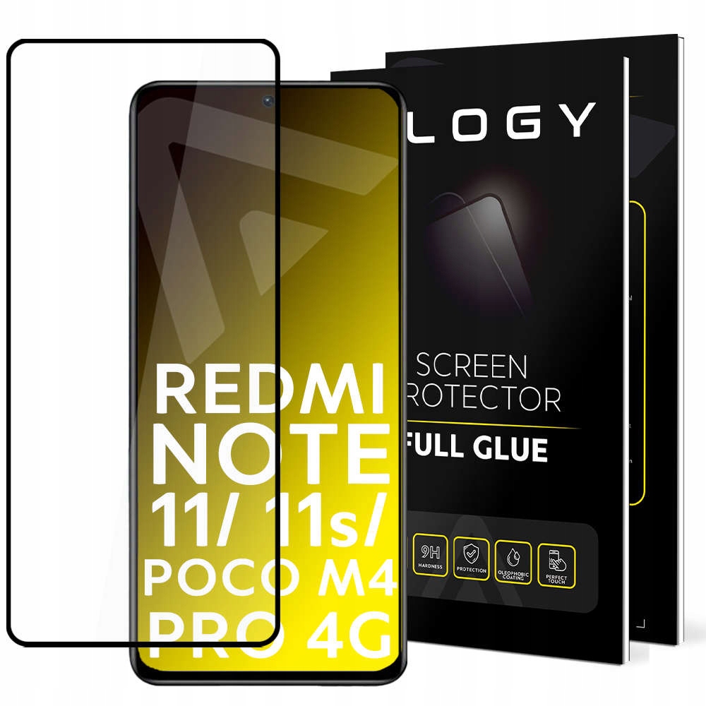 

Szkło 9H Alogy Full Glue do etui case friendly do