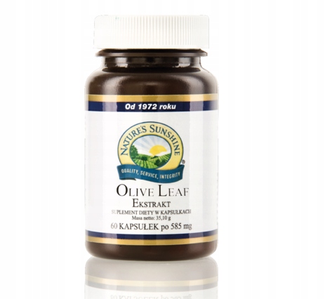 

Liść Oliwny Ekstrat 585mg 60kap Nsp