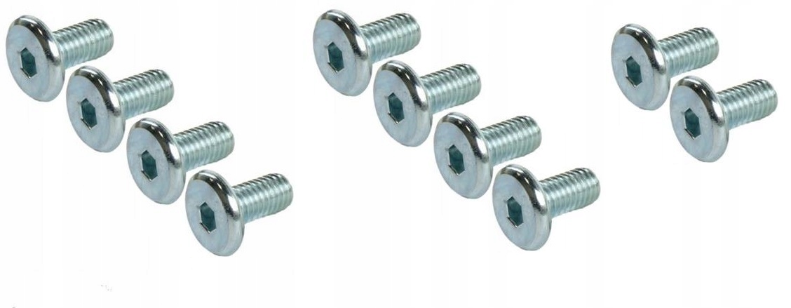 

Śruba płaska na Imbus M3x8mm 10 szt