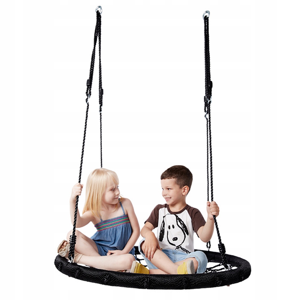 HUŚTAWKA BOCIANIE GNIAZDO DO OGRODU 100cm x 170cm Średnica/szerokość siedziska 60 cm