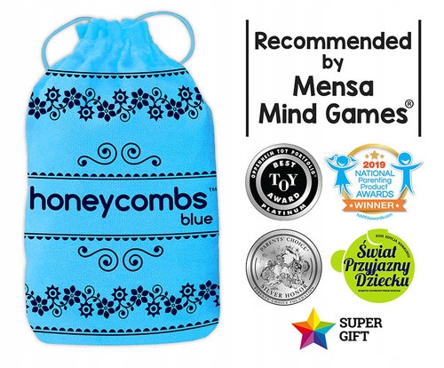 Honeycombs Blue plastry miodu/7255 .