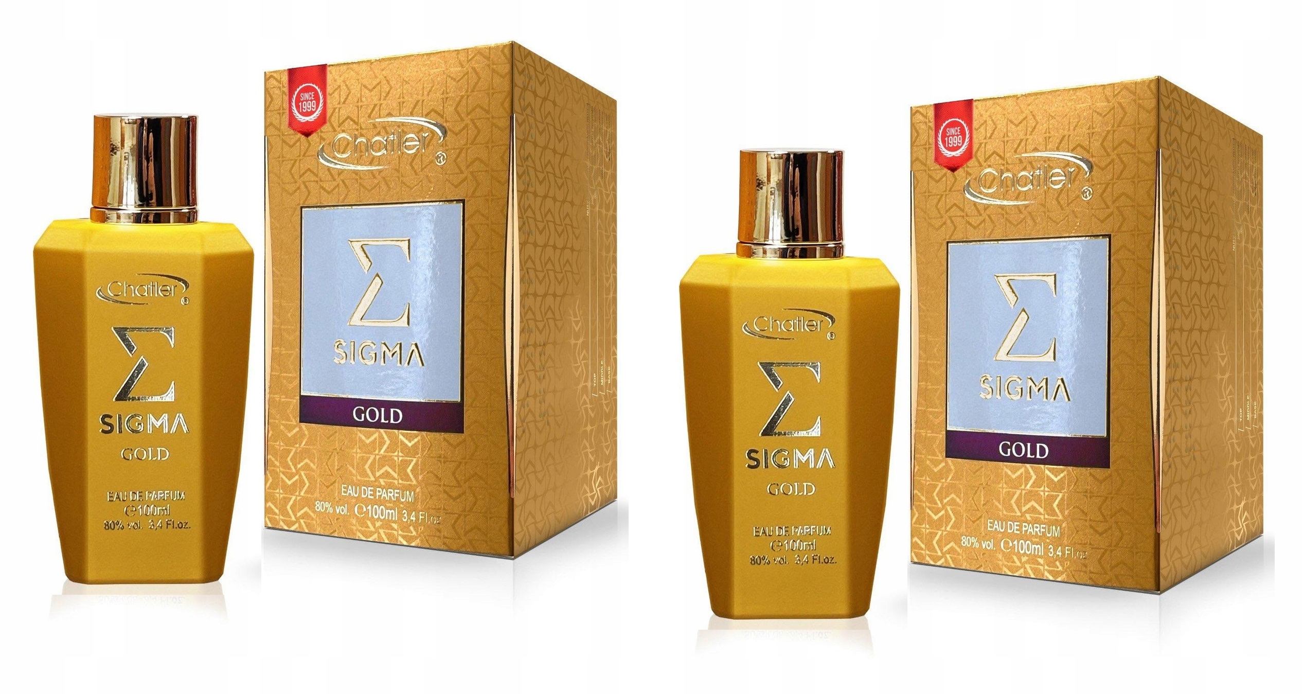 Chatler Sigma Gold Women 2x100 ml parfémovaná voda