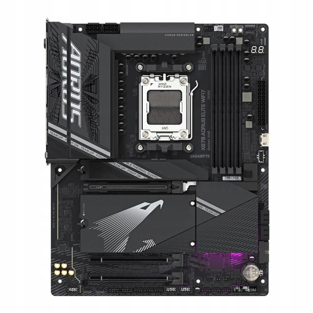 Doska Gigabyte X870 Aorus Elite WIFI7 /amd X870/DDR5/SATA3/M.2/ USB4/PCIe5.