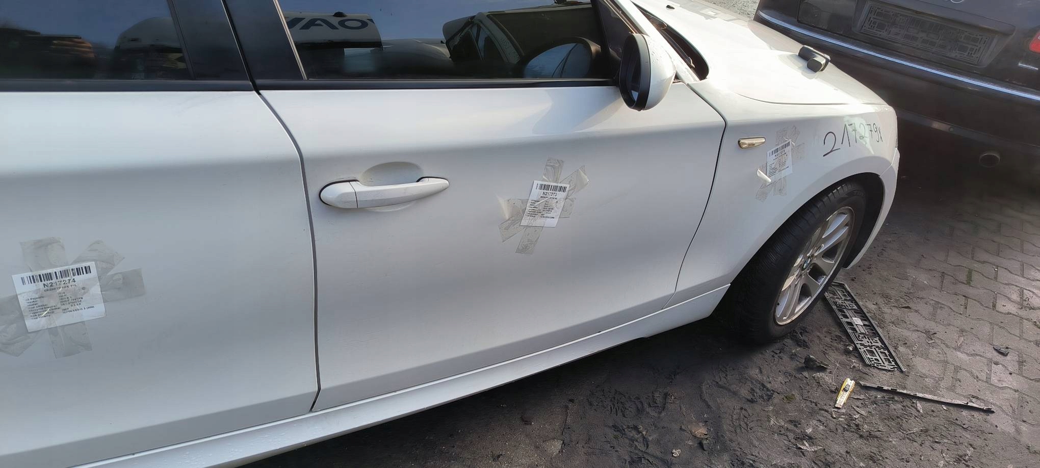 door right front ALPINWEISS 300 BMW SERIA 1 E87