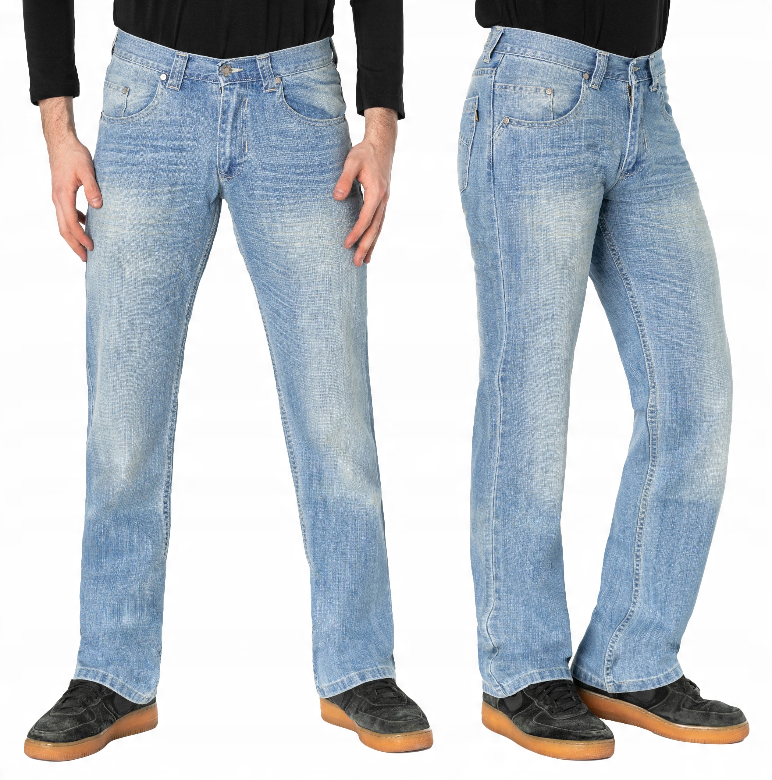

Niebieskie Spodnie Męskie West Star Jeans 108 98cm
