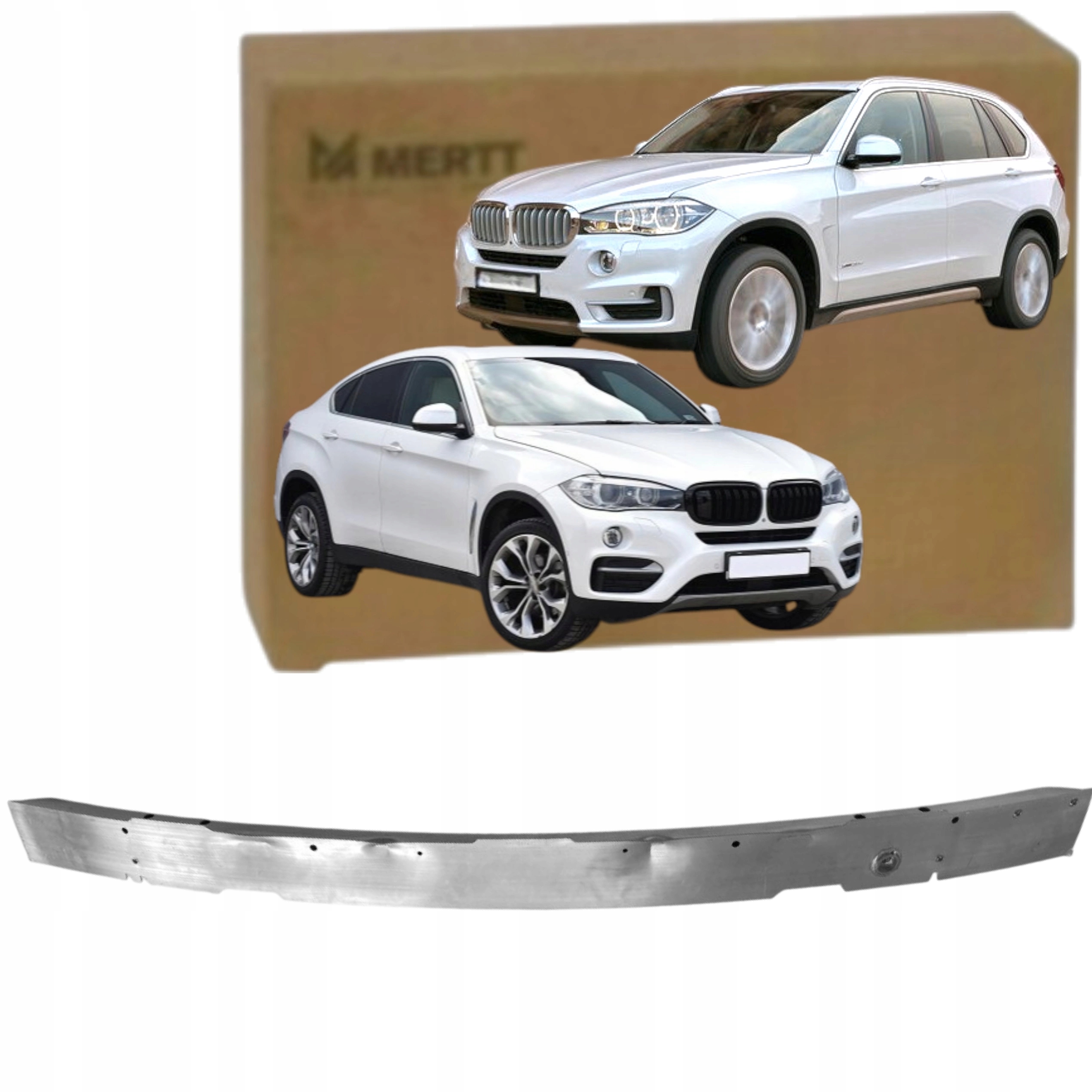 Vyztužení nárazníku přední nosník držák Bmw X5 F15 X6 F16