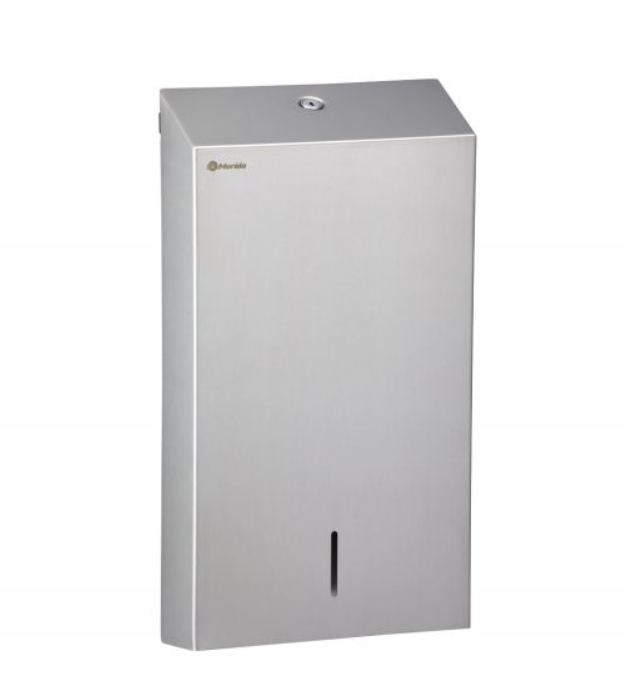 Merida Skladací zásobník na uteráky Merida Stella Slim Mega, matná oceľ