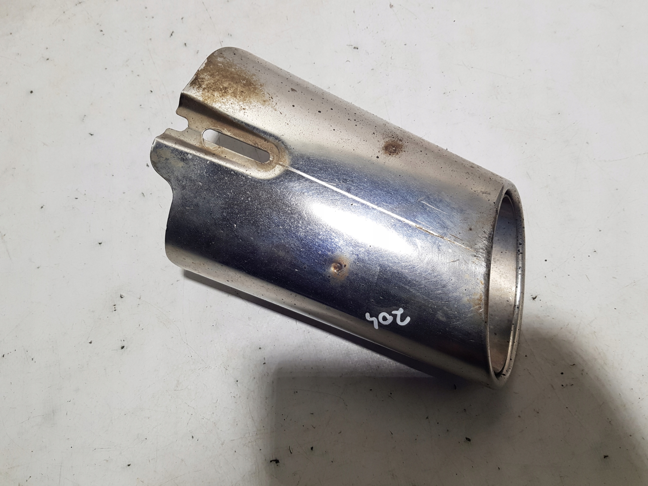 TERMINALE dello scarico MERCEDES W204 sinistra