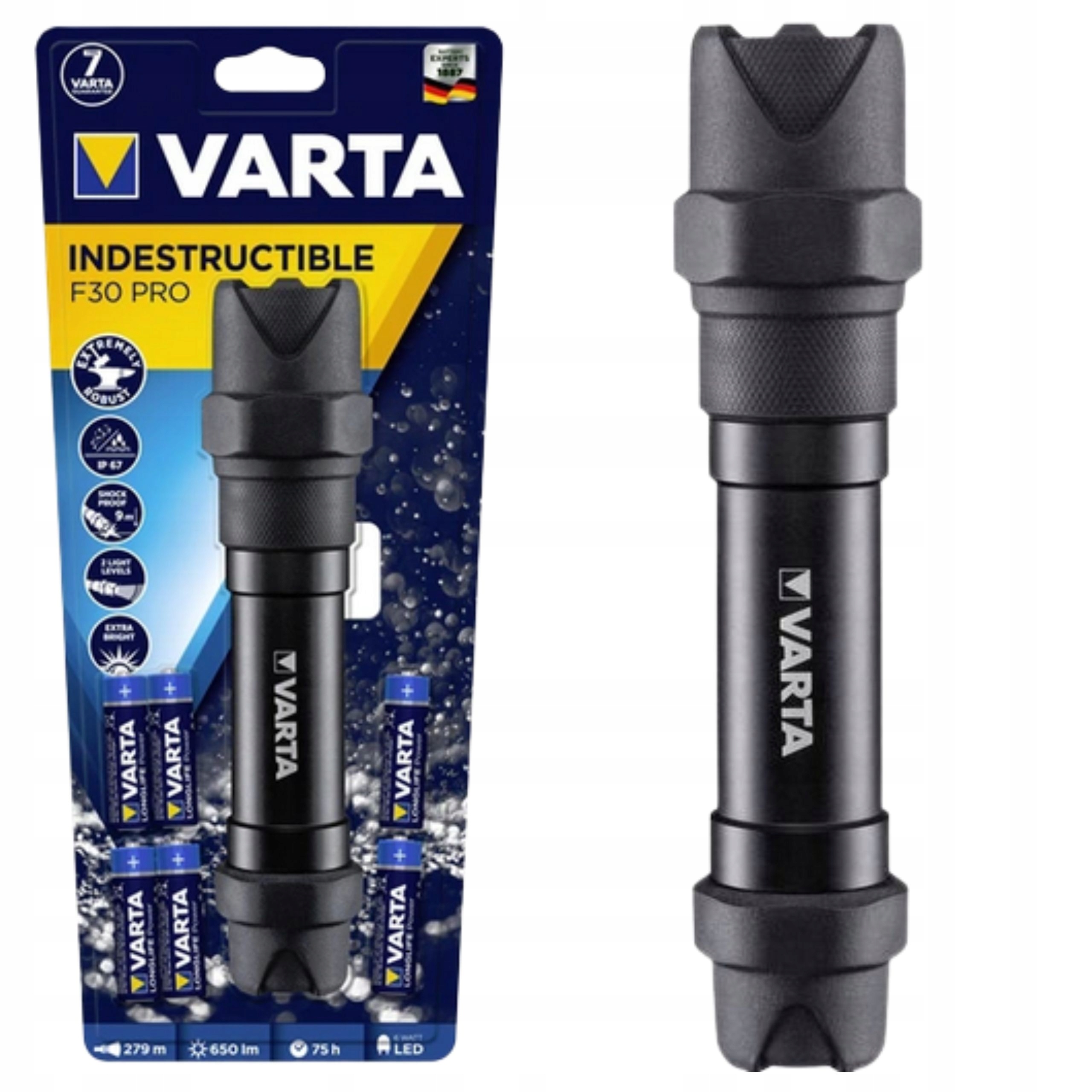 Latarka Varta Indestructible F30 Pro