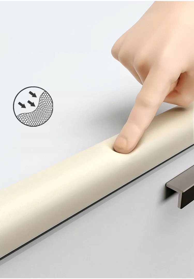 LISTWA ZABEZPIECZAJĄCA RANTY MEBLI PIANKA KREMOWA Kolor odcienie brązu i beżu