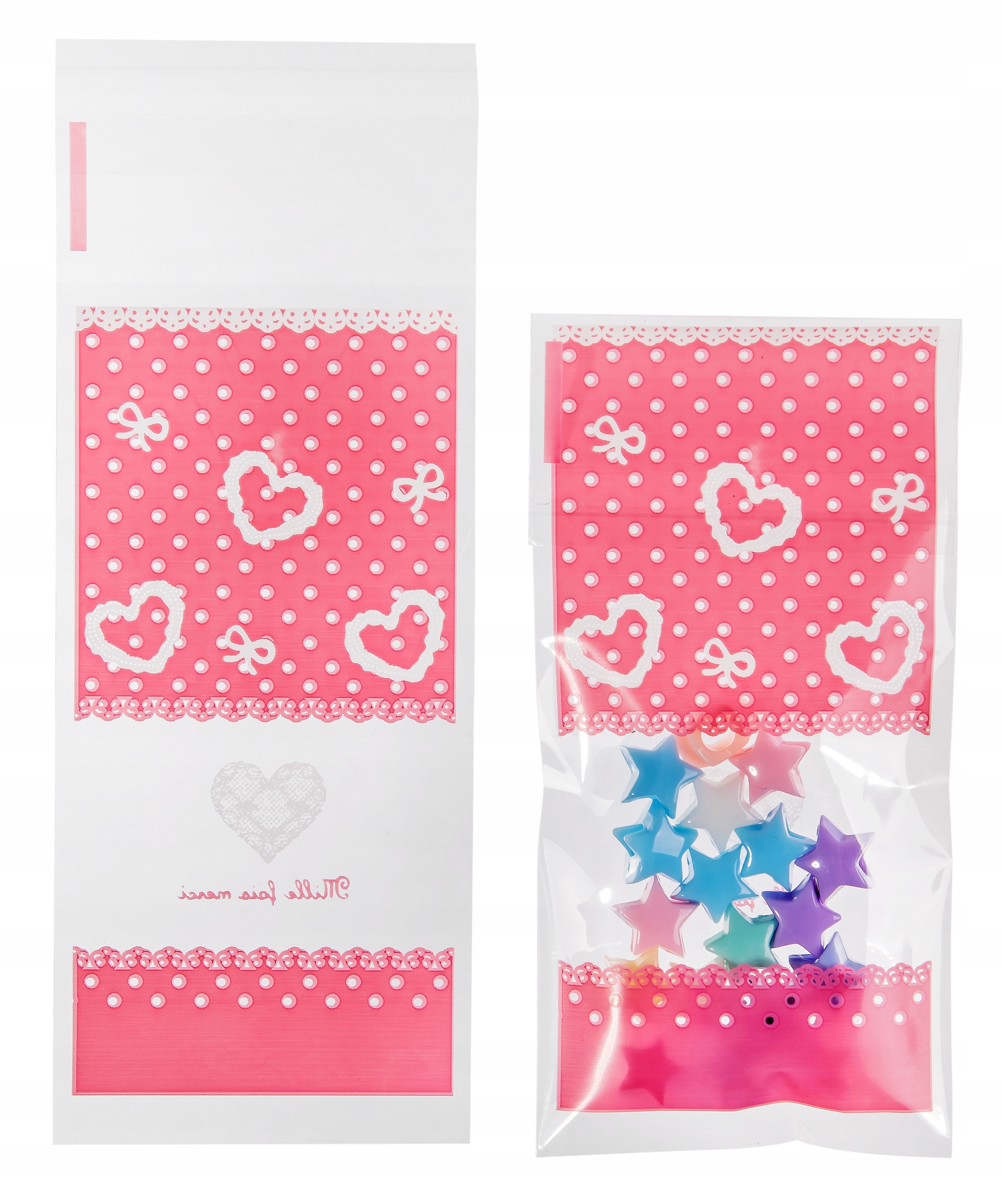 

Foliowe Torebki Z Klejem Celofany 100szt 13/5cm