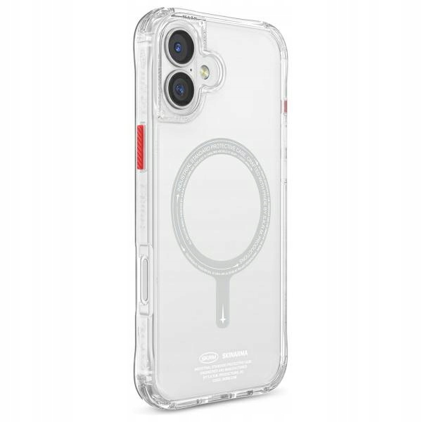 Skinarma etui Saido iPhone 16 Plus 6.7" Magnetic Charging przezroczysty