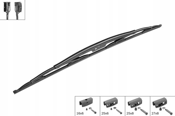 3397011425/BOS Pióro Wycieraczki Twin Truck Pojedyńcza 800MM