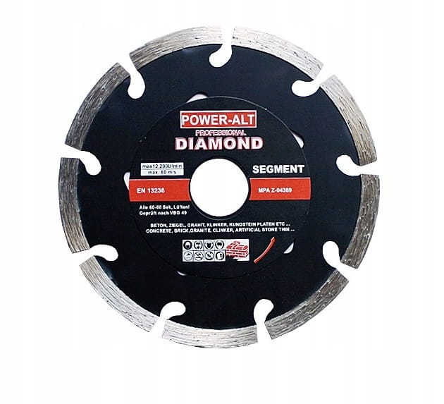 

Tarcza diamentowa segment do betonu muru 125mm