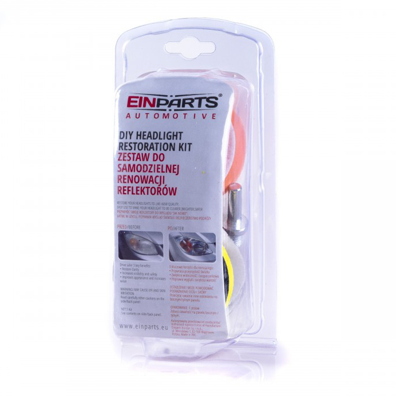 REGENERACJA LAMP-ZESTAW DO POLEROWANIA REFLEKTORÓW Rodzaj polerowanie lamp