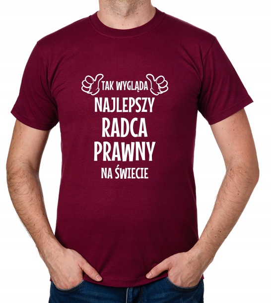 

koszulka Najlepszy Radca Prawny prezent