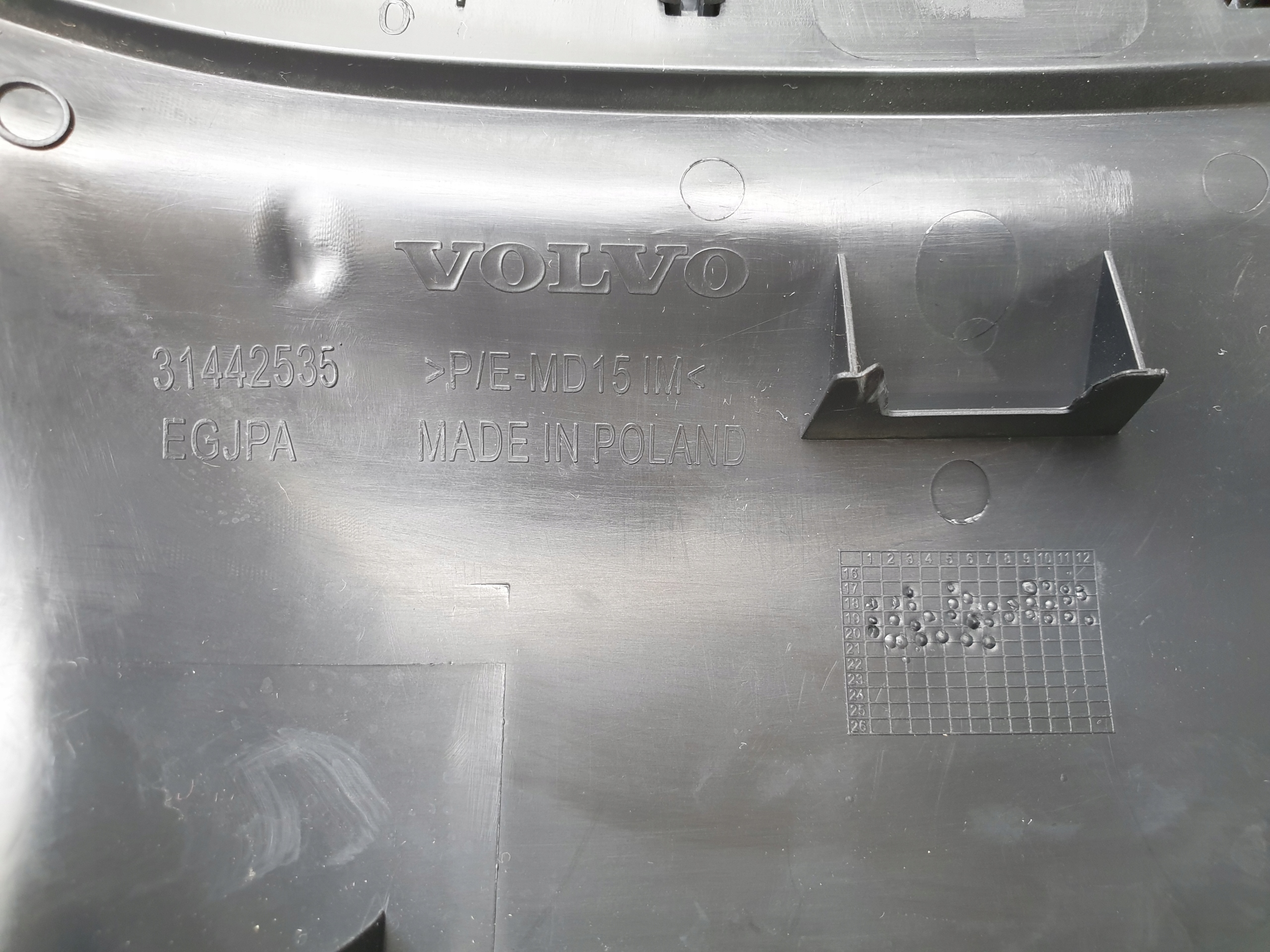 cover instrument panel frame VOLVO XC40 31442535 OE ANGLIK UK