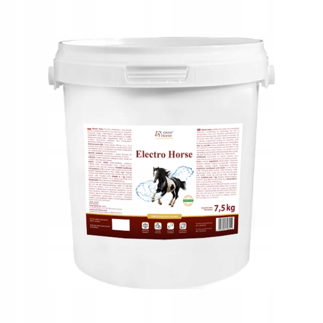 Elektrolyty v prášku pro koně Over Horse Electro Horse 7,5 kg