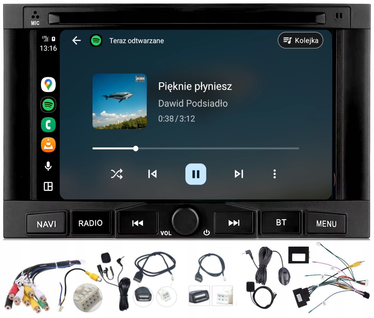 Rádio Navigácia Gps Peugeot Tepee 2 II 2008-2018 2GB 64GB Wifi Bt Carplay