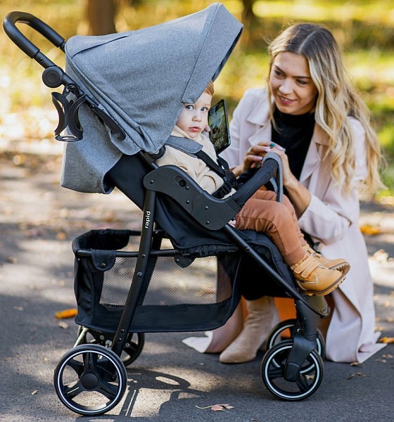 Wózek spacerowy RAPID XXIII 4Baby Light Grey Marka 4BABY