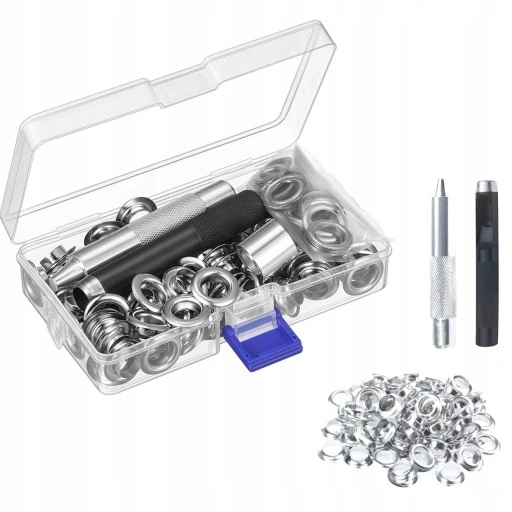 100 шт люверсы перфоратор кнопки для брезента 10 мм