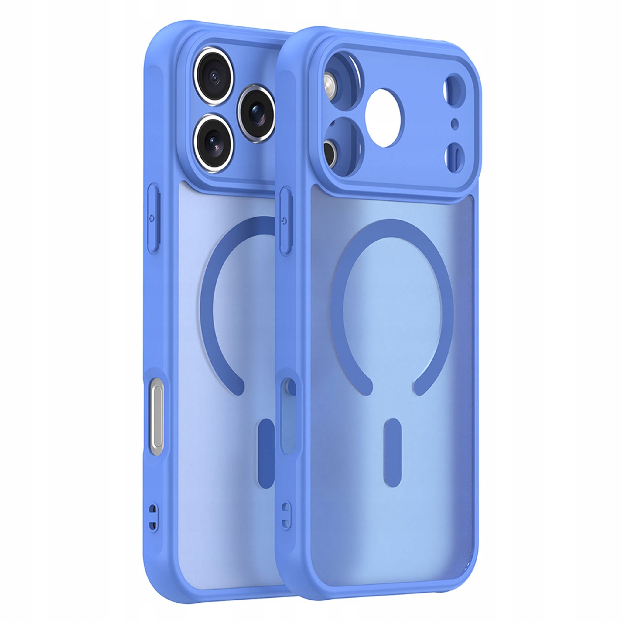 Techsuit HaloFrost II MagSafe Etui na iPhone 17 Pro jasnoniebieskie