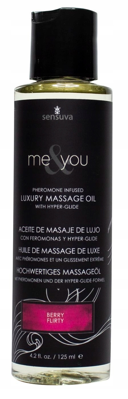 Masážní Olej Sensuva Me & You Berry Flirty Massage Oil 125 ML