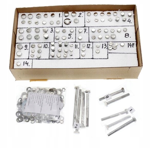 8185 - Гвинти з нержавіючої сталі Simson S51