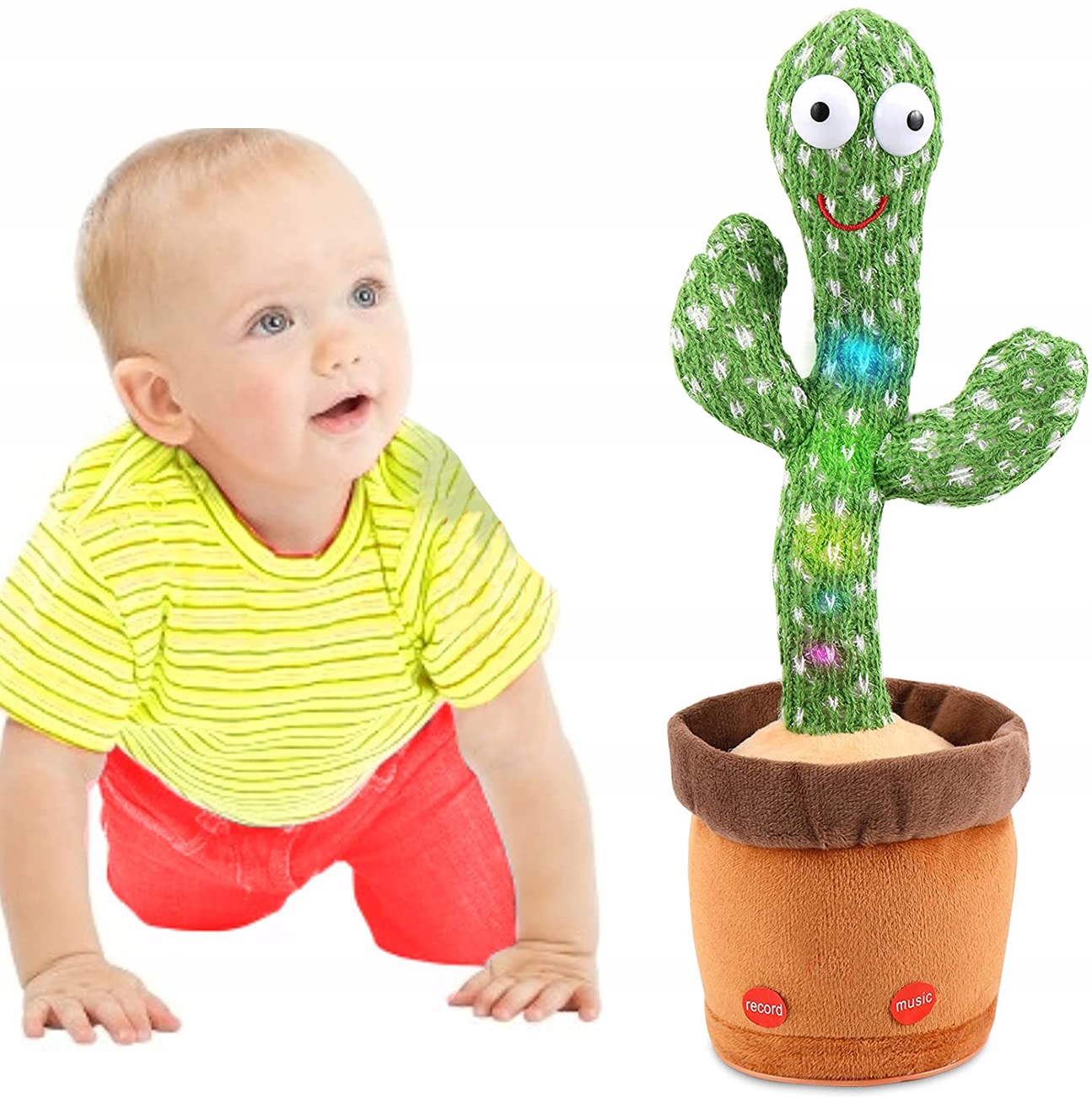 

Śpiewający Tańczący Kaktus Mówi 37 cm Największy