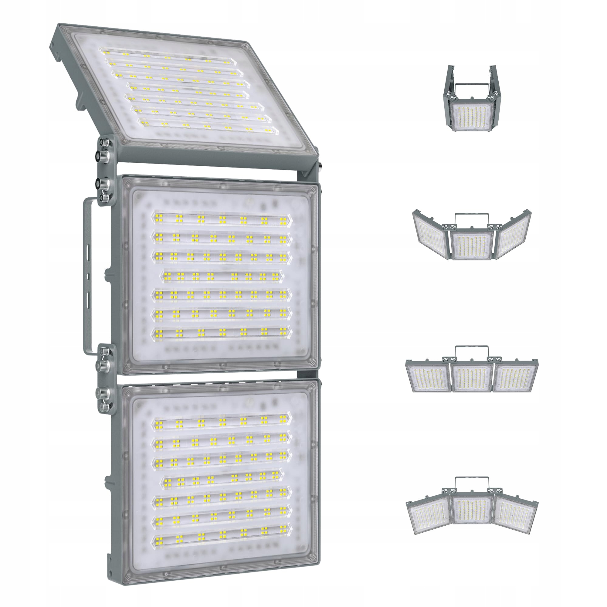 Naświetlacz LED 2 Szt 480W 48000lm 6000K IP66 Do Ogrodu Garażu STASUN — miniatura 7