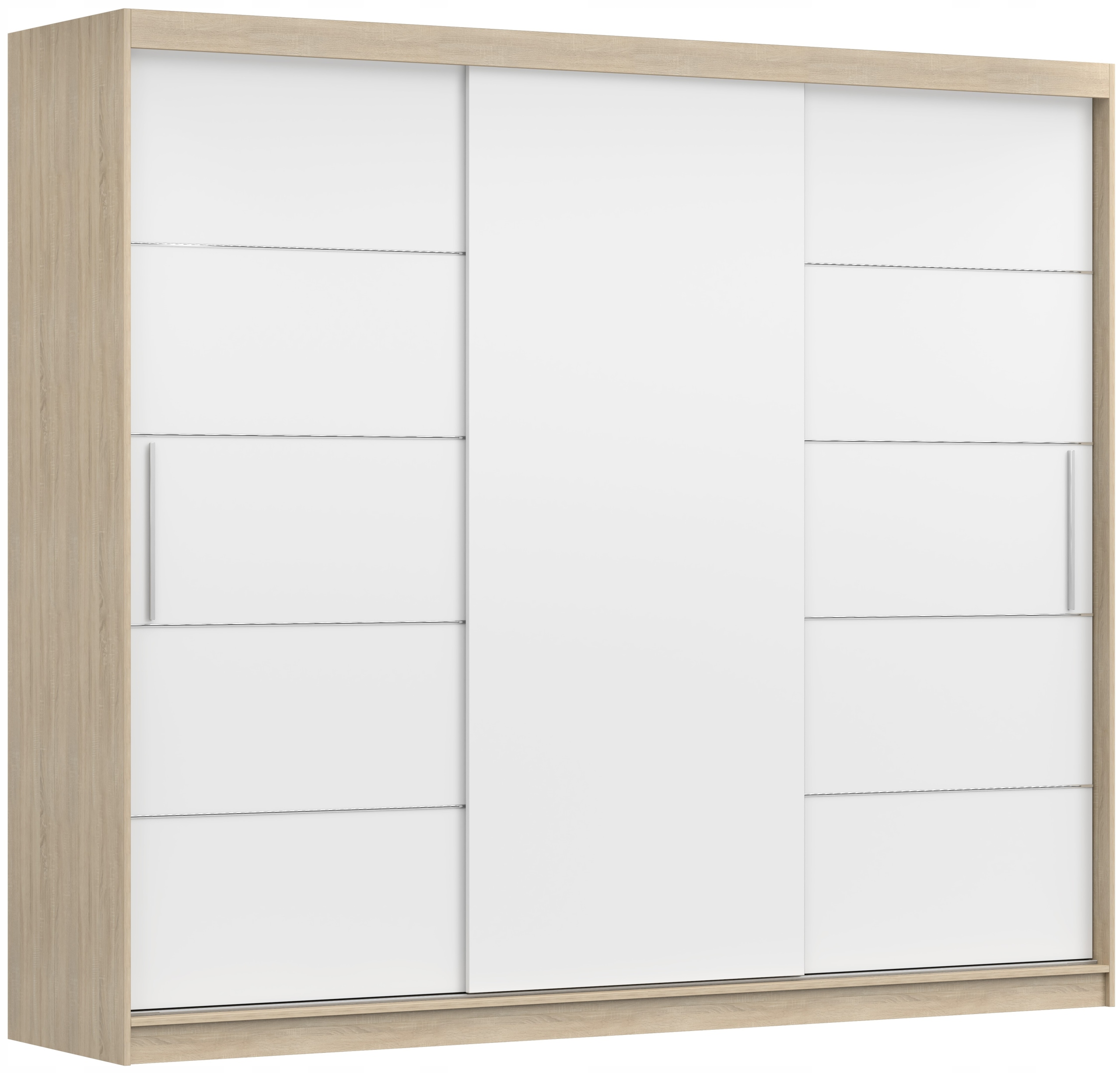 SZAFA PRZESUWNA ALBA II 250 cm półki kolory Kod producenta M-ALBA-000027