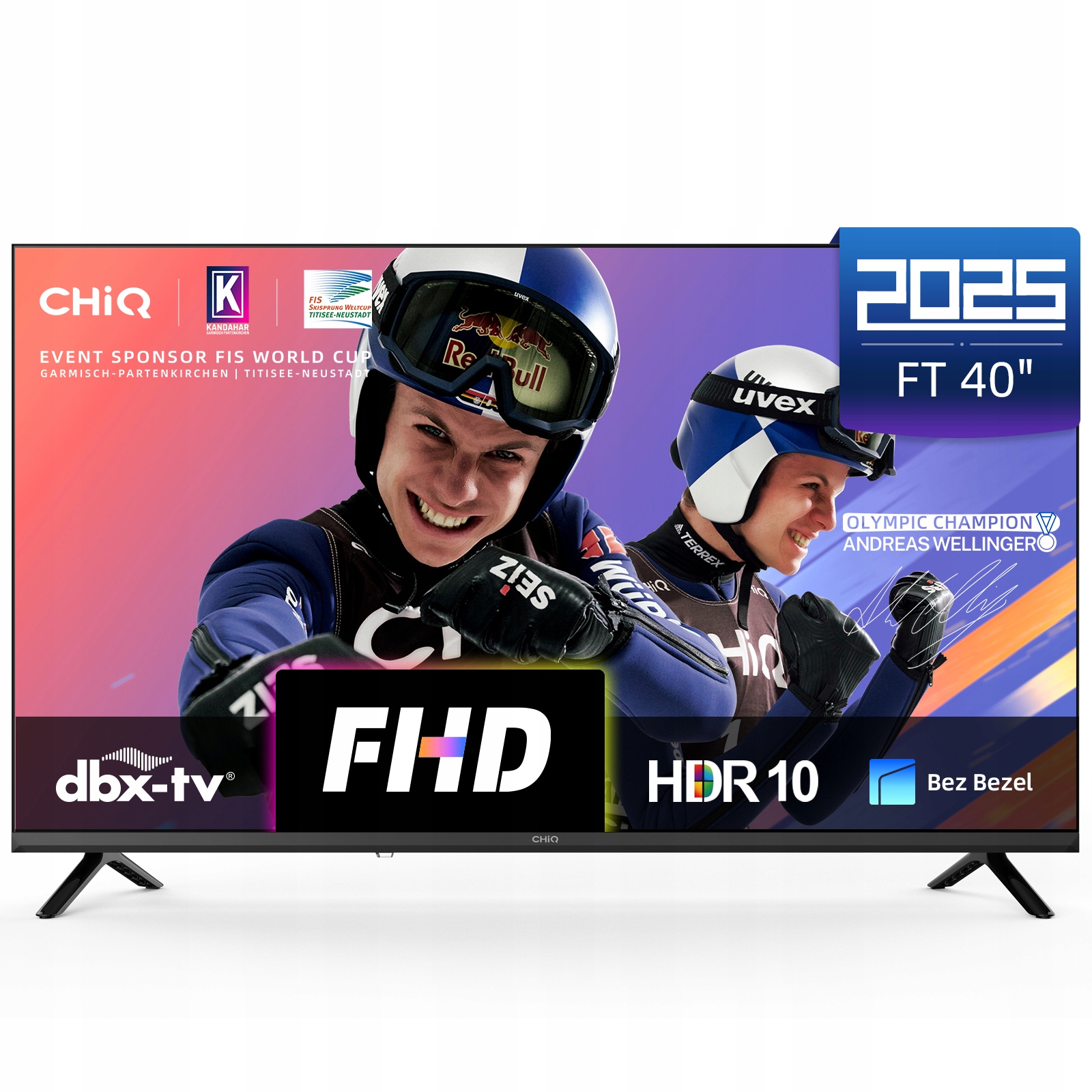 Telewizor CHiQ L40FT Smart 40 cali Full HD HDR10 Google TV