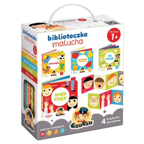 

Biblioteczka Malucha 1+ Czuczu 4 Książeczki