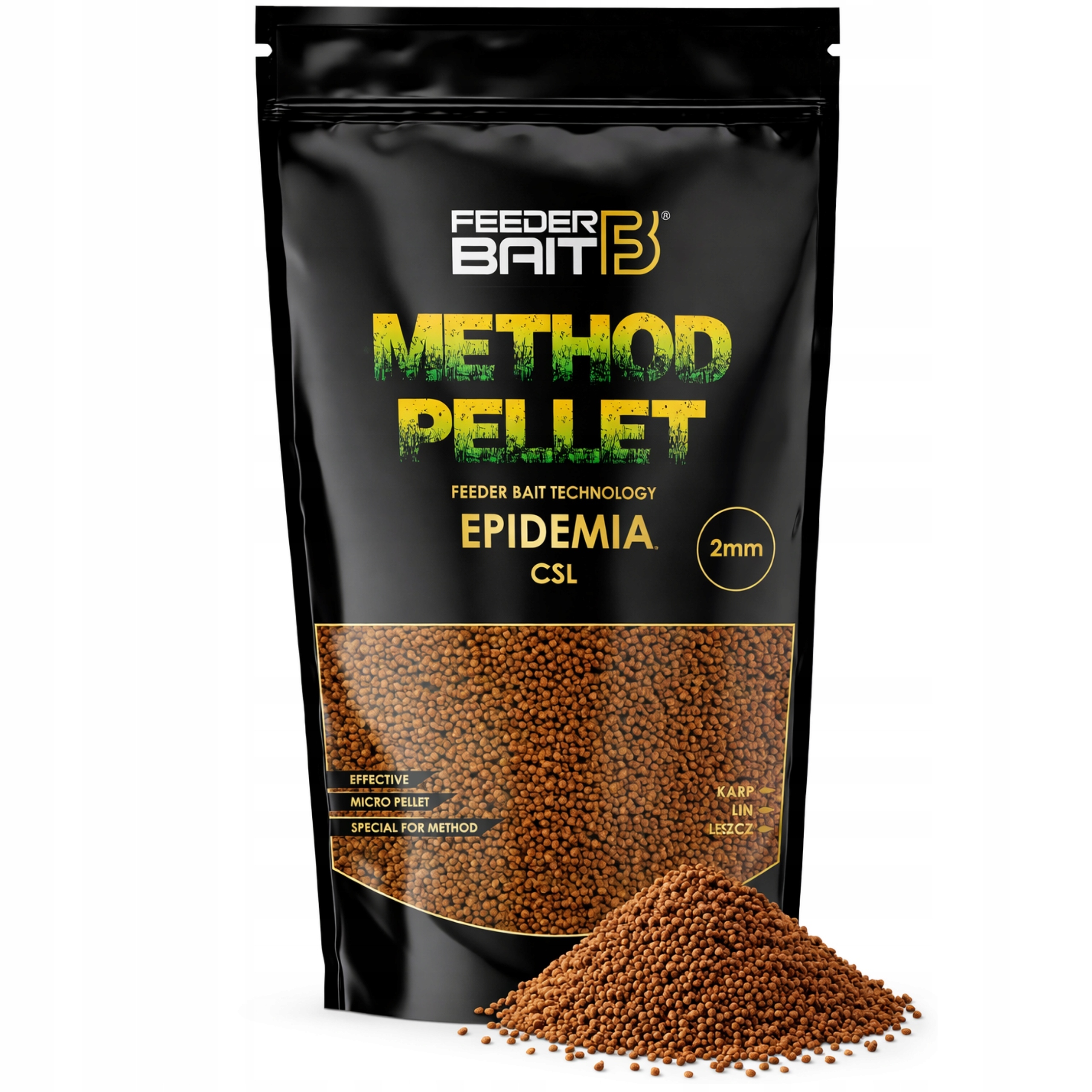 Feeder Bait Pellet Method 2mm Epidemia Csl 800g Method Feeder