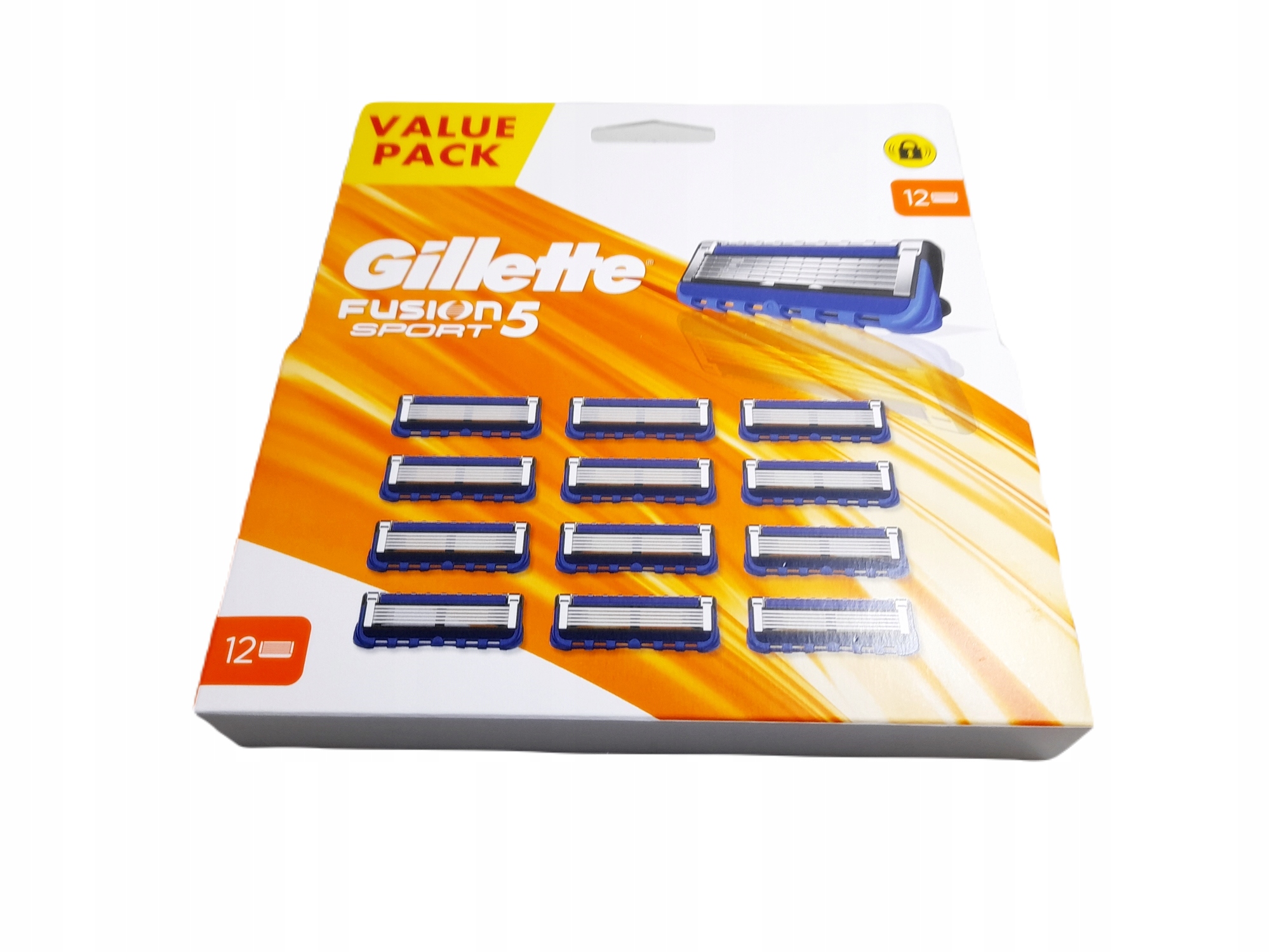 Gillette Fusion5 ostrza wymienne do maszynki do golenia dla mężczyzn 12 szt