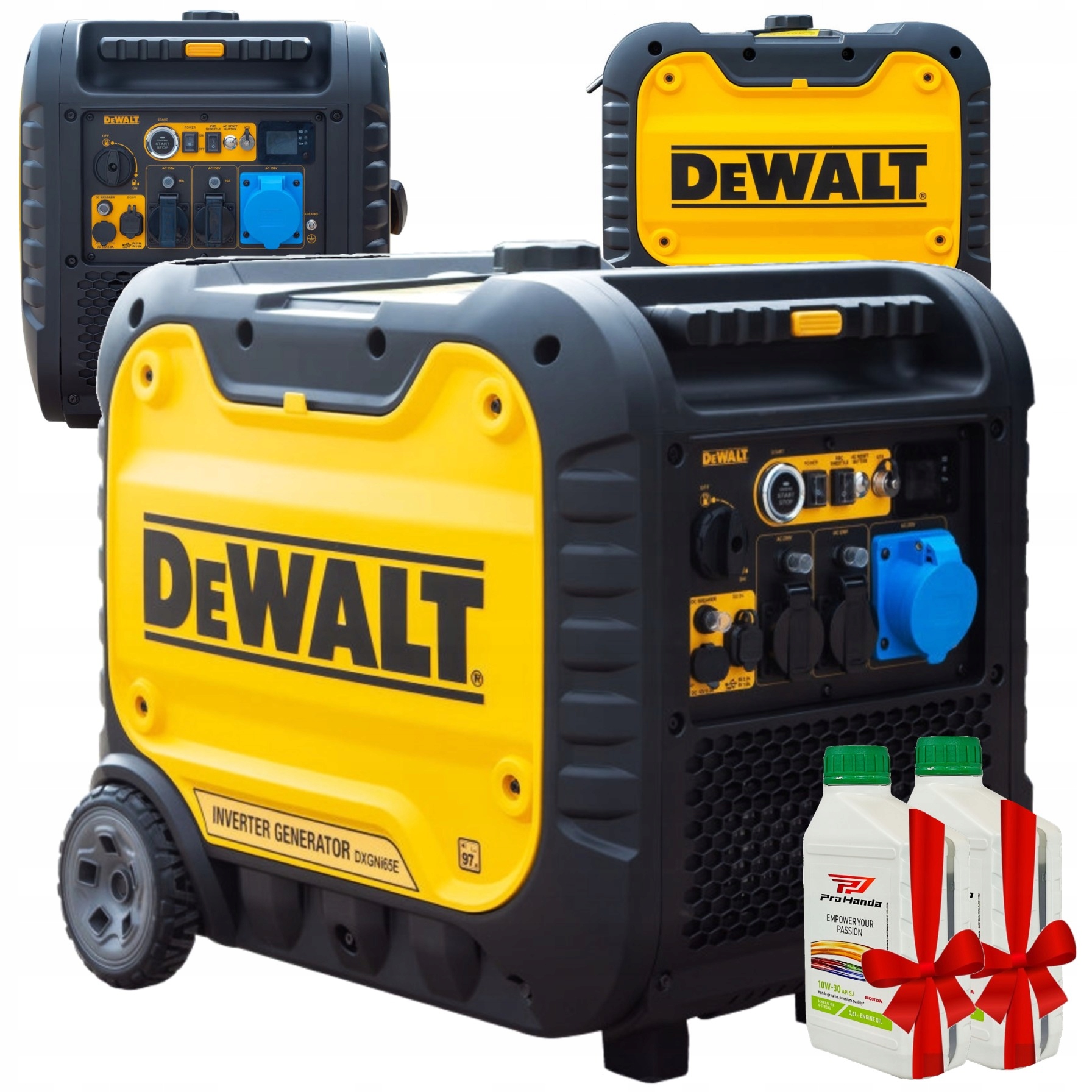 Agregat inwerterowy DXGNi65E 6,5 kW 230V Wyciszony DeWalt