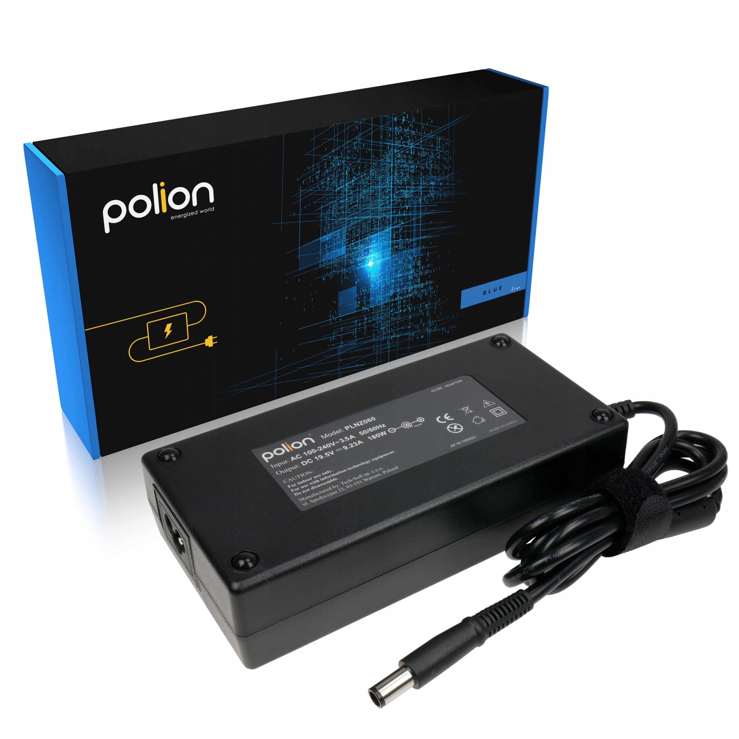 

Ładowarka do Dell 180W 19,5V 9,23A 7,4x5,0mm