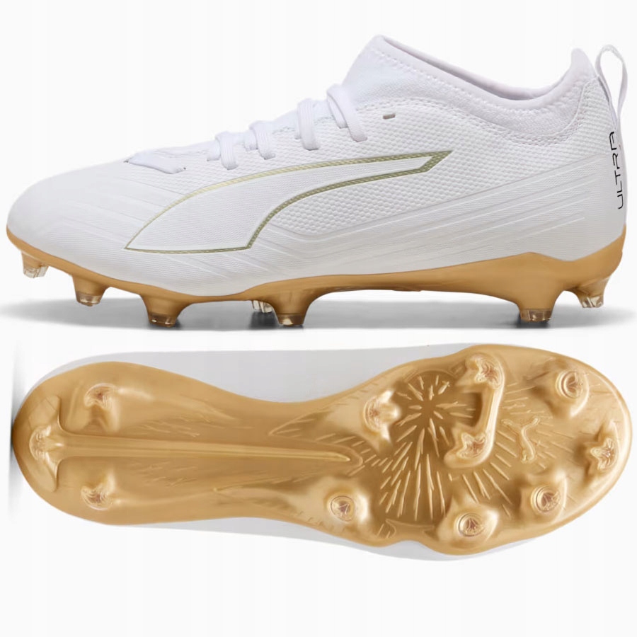 Boty Puma Ultra 6 Match Jr Fg/ag 108701-04 bílé 38
