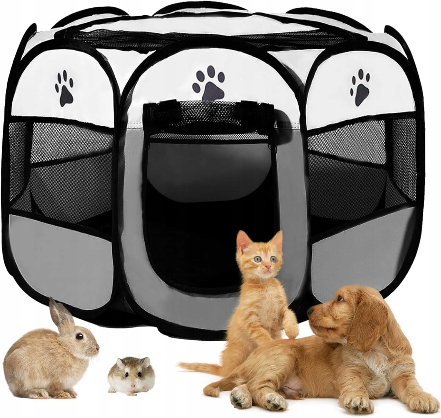 Levně Skládací Kotec Lehká Pro Psa Kočku Králíka Štěňat Pelíšek Do Domácnosti L