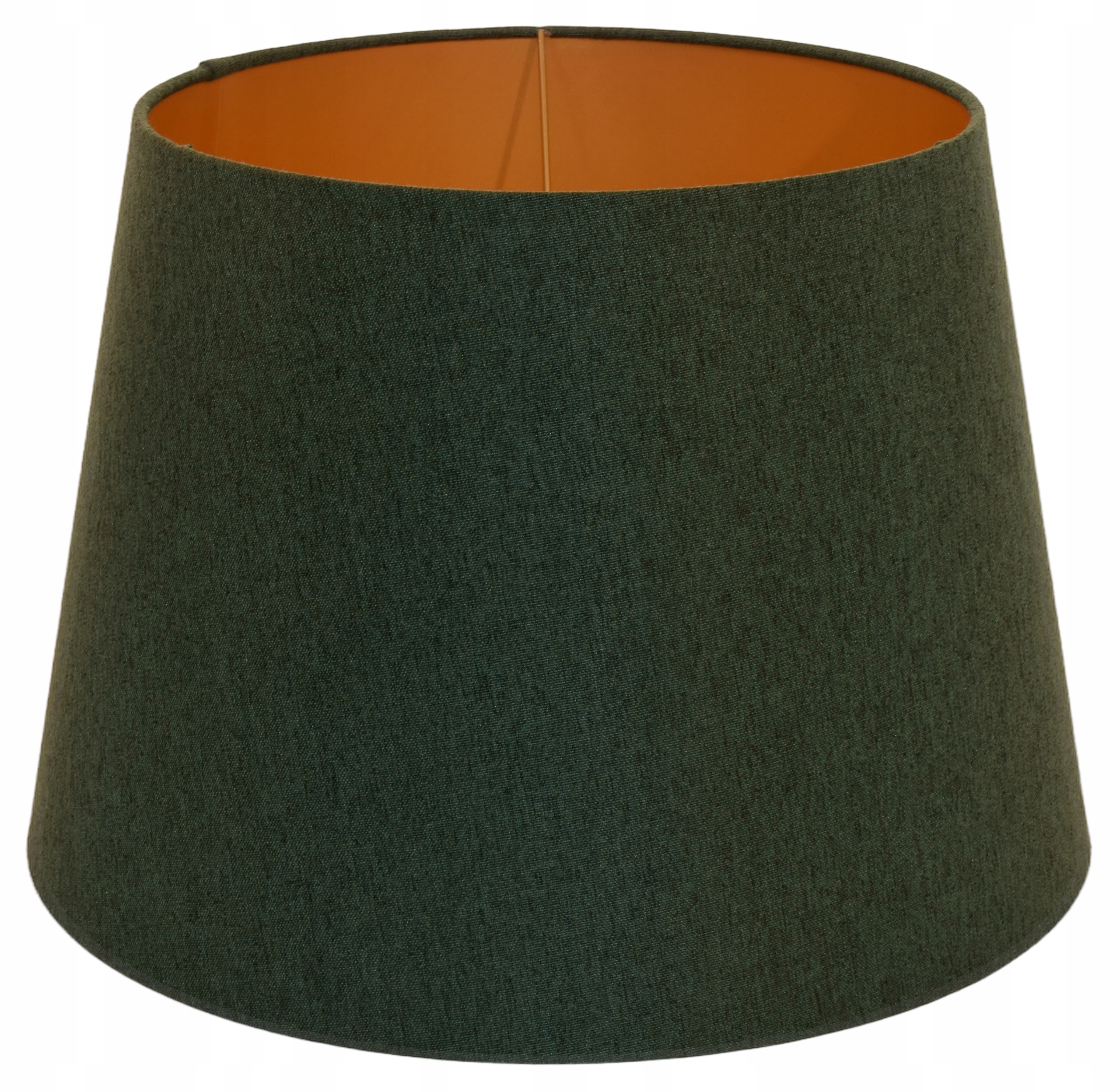 Tienidlo na lampu E27 Zelená borovica+Zlatý stred 34x44 H29 Avola