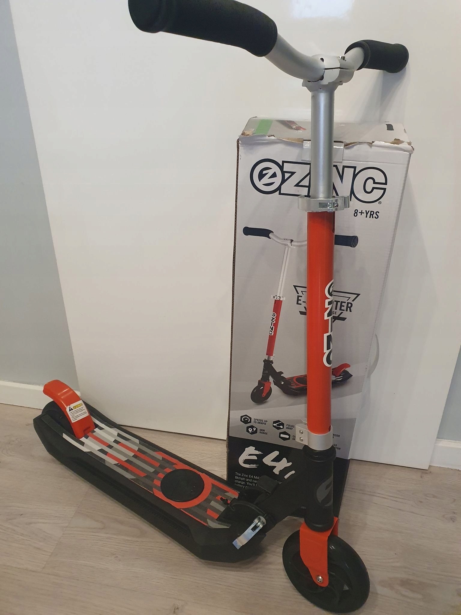 HULAJNOGA ELEKTRYCZNA ZINC VOLT E4 LITHIUM 8+ Model E4