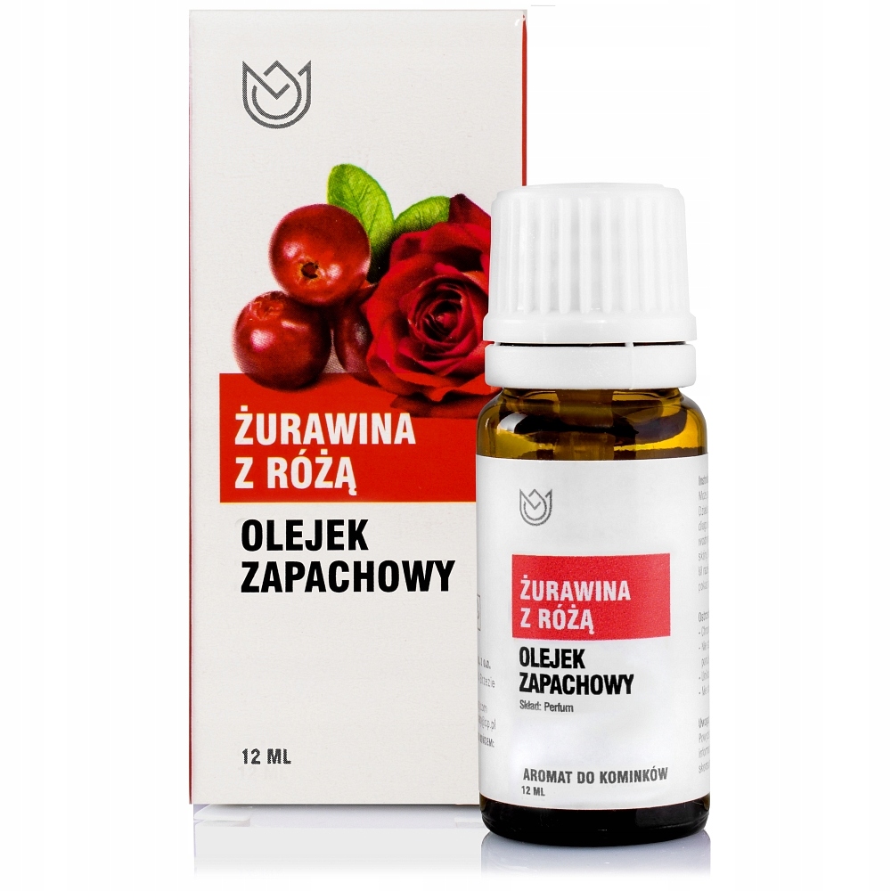 

Olejek zapachowy Żurawina z różą 12ml