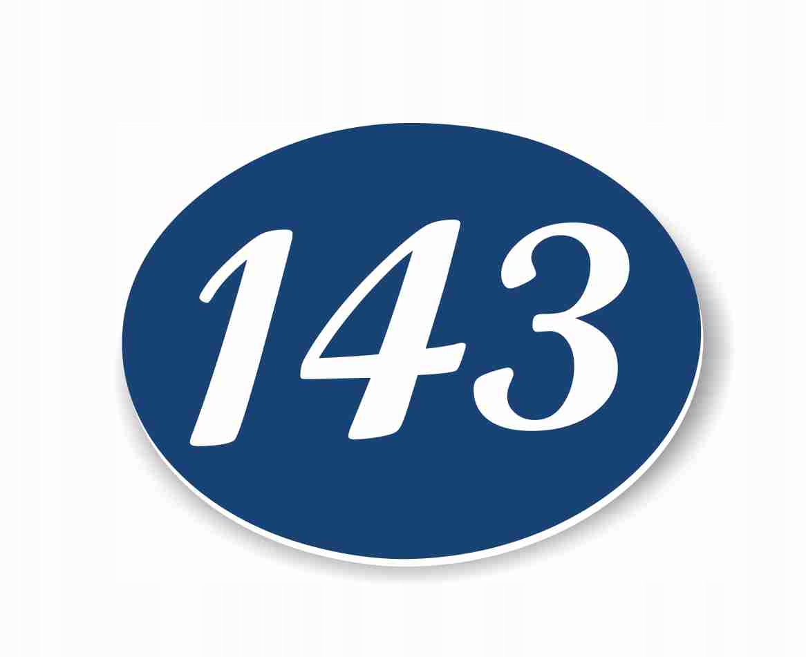 NUMEREK NA DRZWI numer pokoju tabliczka z numerem