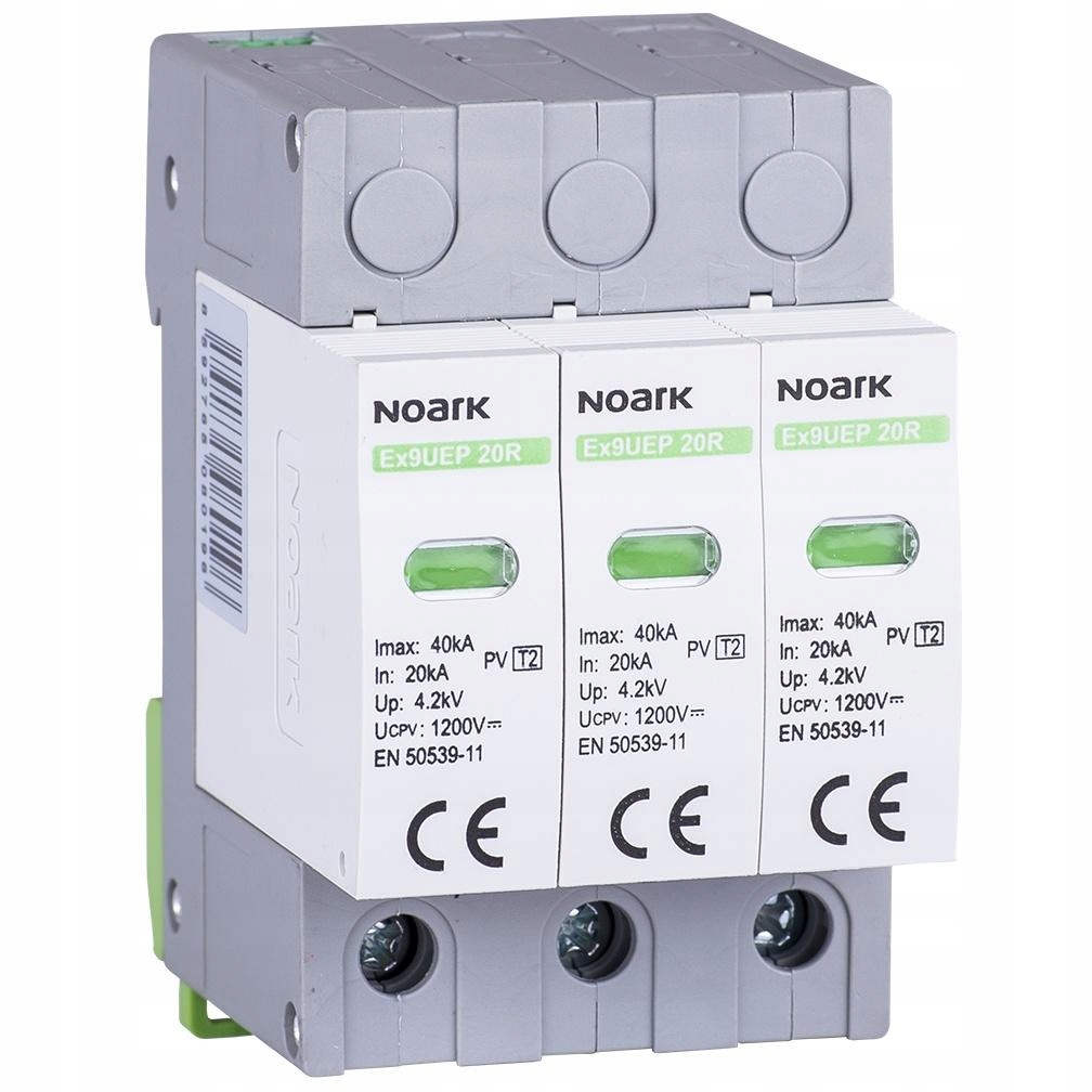 Svodič přepětí 3P 1000V DC 20/40kA Noark