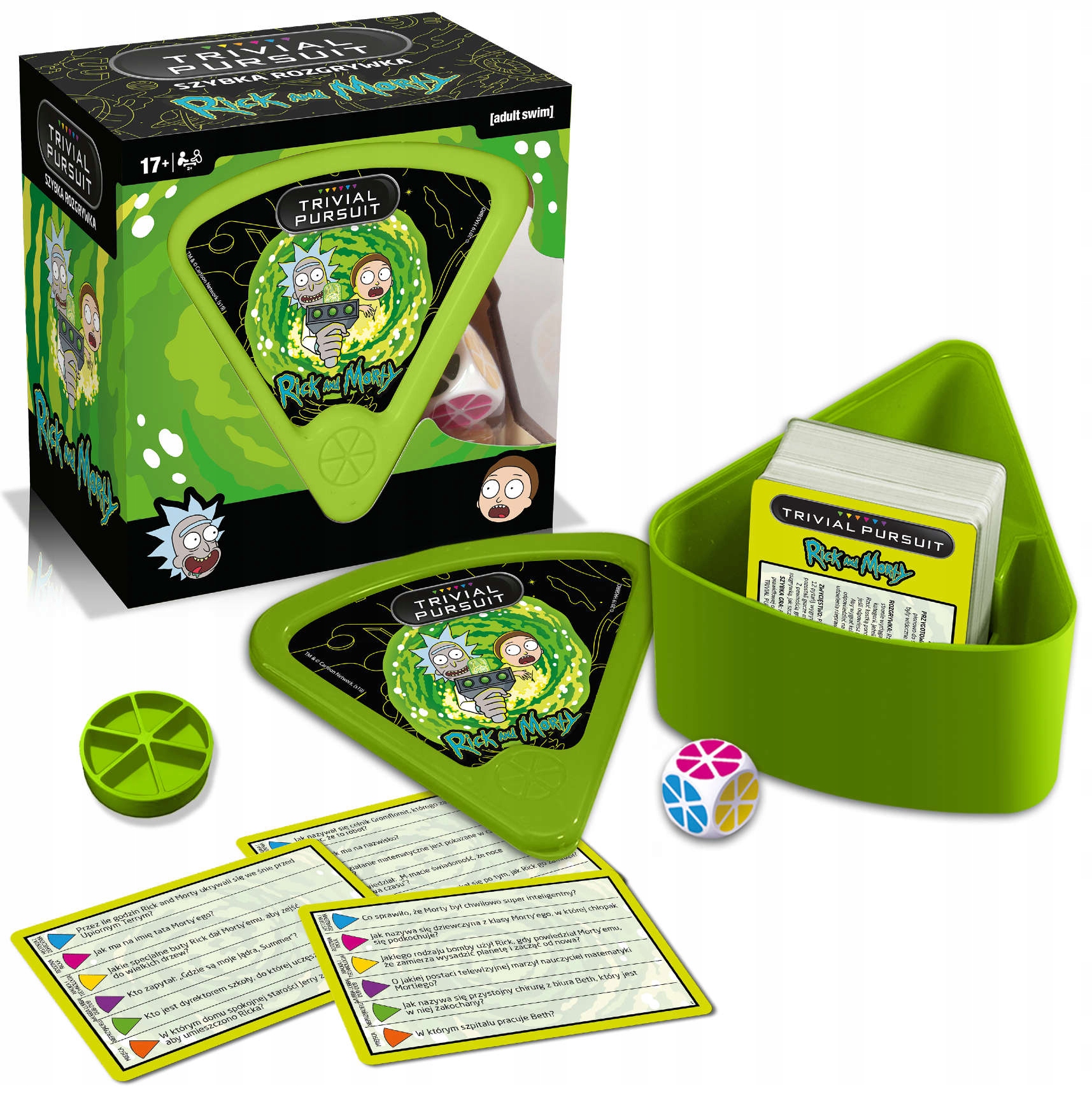 

600 Pytań Gra Karty Trivial Pursuit Rick And Morty