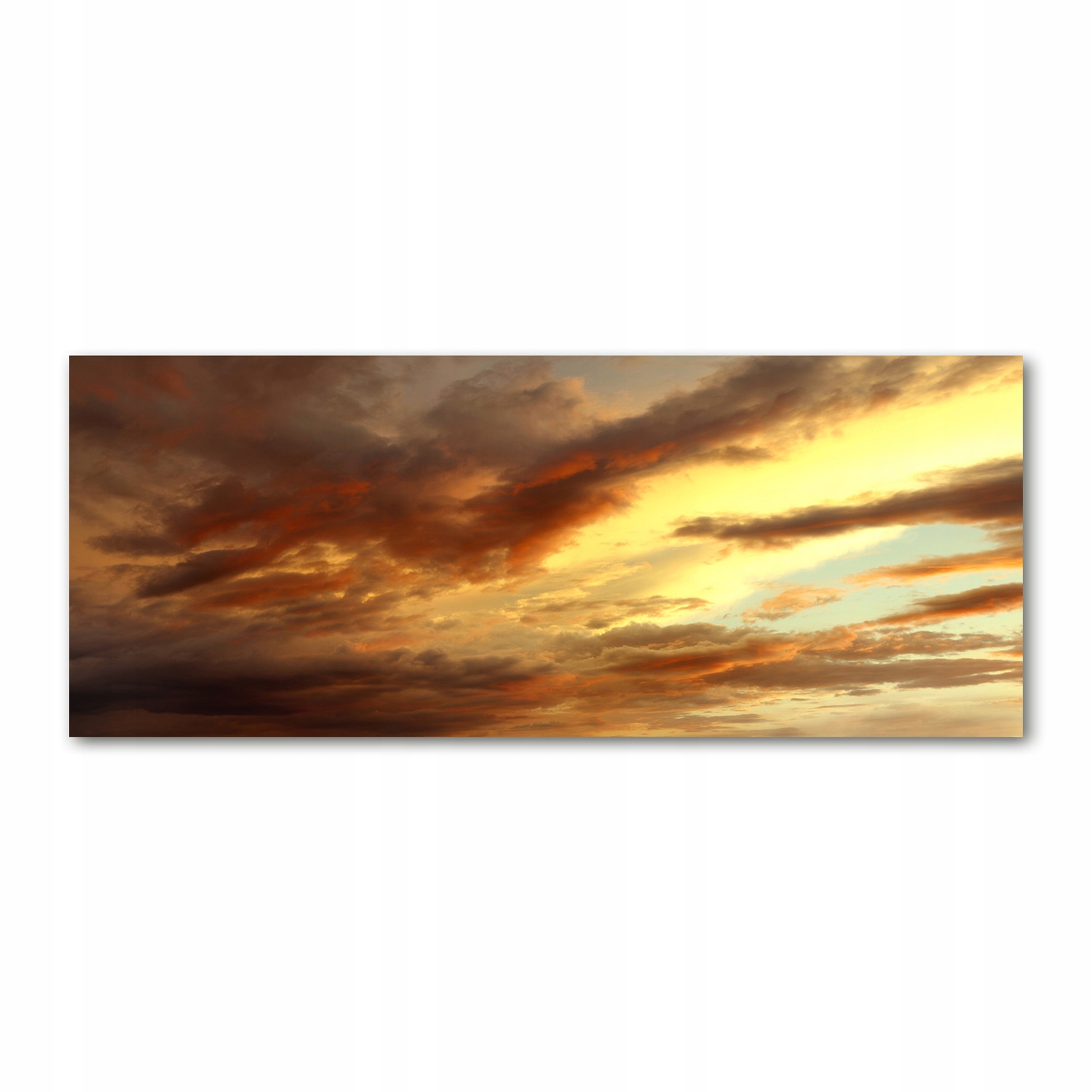 

Foto obraz akryl zdjęcie Wschód słońca 125x50 cm