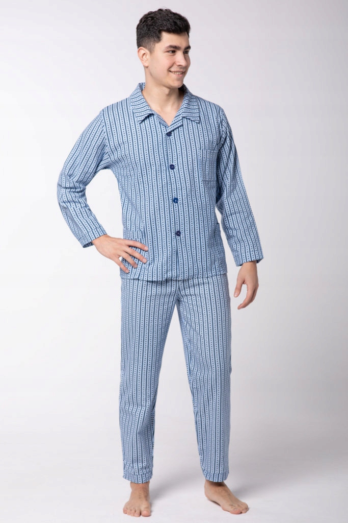 Flanelové Pánské Pyžamo Kuba Flanela 3XL